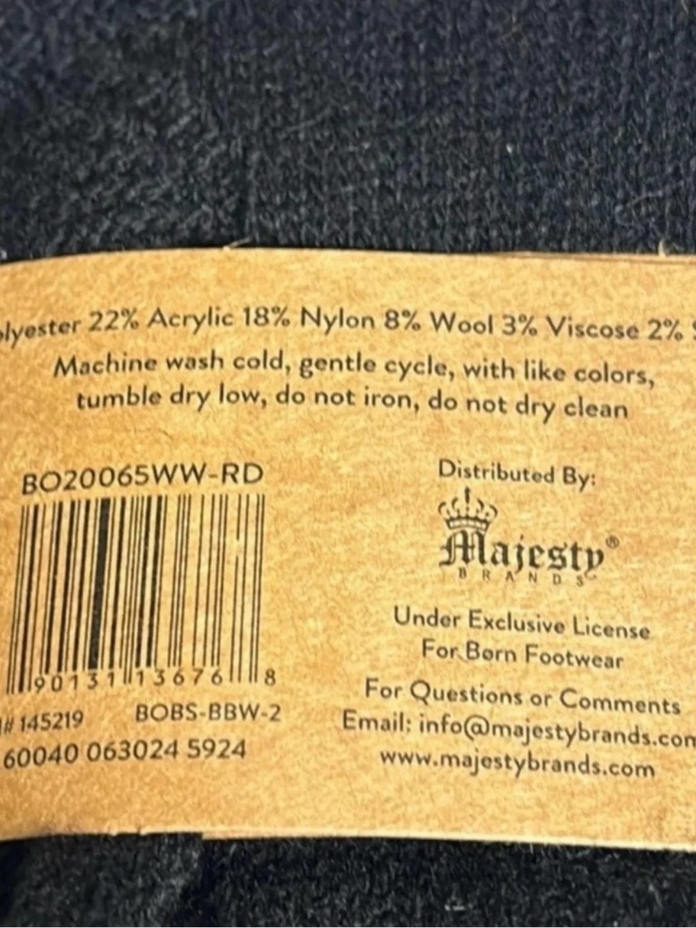 Born cozy wool